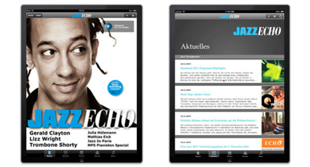 Jazz Echo iPad-App
